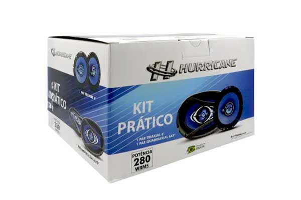 Kit Prático Hurricane na Max Style Fortaleza